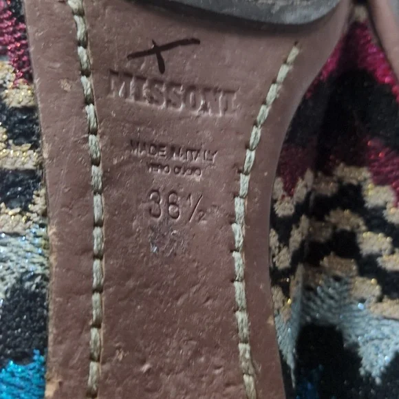Missoni Knit Ballet Flats, Size 36.5